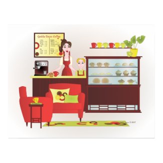 The Barista print