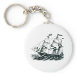 The Bark "Florida" Sailing Ship Bookmark Keychain
