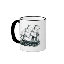 The Bark "Florida" Sailing Ship Bookmark Mug