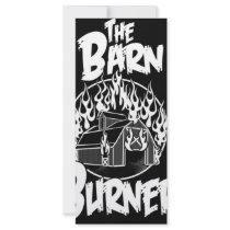 The Barn Burners T-shirt Customized Rack Card