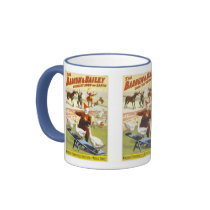 The Barnum & Bailey Circus mugs by MyOtherPlanet The Barnum & Bailey Circus mugs