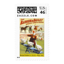 The Barnum & Bailey Circus Postage Stamp