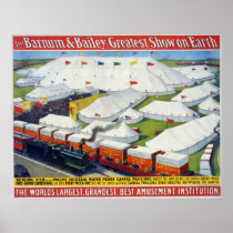 The Barnum & Bailey greatest show on Earth Print