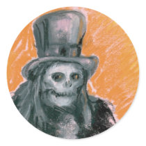 The Baron Halloween Sticker by DarleneArtist The Baron Halloween Sticker