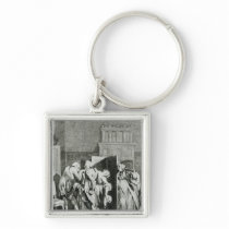 The Baron...saluted Candide Keychains