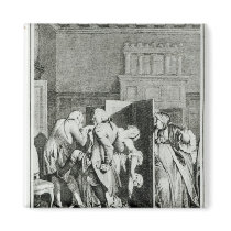The Baron...saluted Candide Fridge Magnet