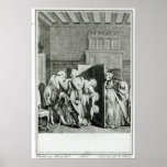 The Baron...saluted Candide Print