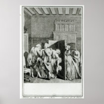 The Baron...saluted Candide Print