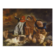 The Barque of Dante Postcards