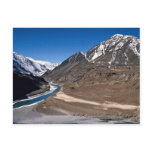 The barren landscape of Ladakh, northern India Post Cards