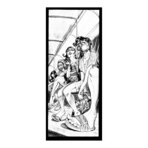 The Bart Ride Home Print