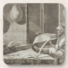 The Basket Maker, from Volume II Arts and Trades o Drink Coasters