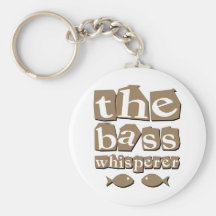 The Bass Whisperer Key Chains