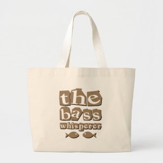 The Bass Whisperer Tote Bags