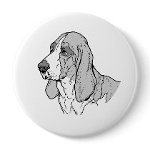 THE BASSET HOUND BUTTON