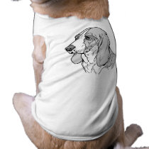 THE BASSET HOUND DOGGIE TEE