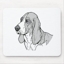 THE BASSET HOUND MOUSEPADS
