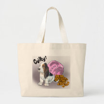 The Basset Hound Stole the cookies Bag