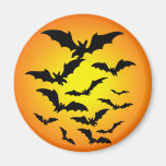 The bat of Halloween - Fridge Magnets