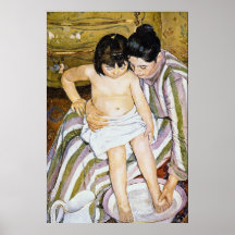 The Bath by Pierre Renoir Posters