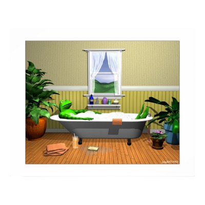 The Bath Posters by frogdot