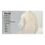 The Bather Of Valpençon By Ingres Jean Auguste Dom Business Cards