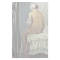 The Bather Of Valpençon By Ingres Jean Auguste Dom Customized Stationery