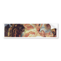 The Bathers By Fragonard, Jean-Honoré (Best Qualit Bumper Sticker