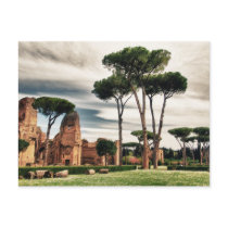 The Baths of Caracalla in Rome Post Cards