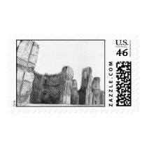The Baths of Caracalla Stamp