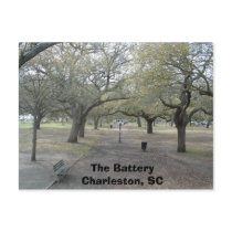 The Battery postcards