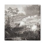 The Battle at Pittsburg Landing Fridge Magnet