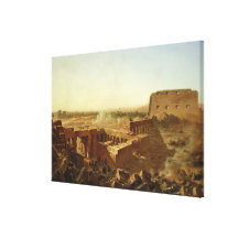 The Battle at the Temple of Karnak Gallery Wrapped Canvas