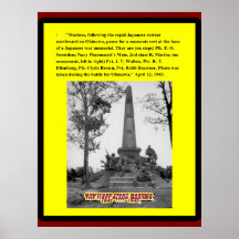 THE BATTLE FOR OKINAWA 1945 POSTER