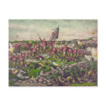 The Battle of Belmont in the Boer British War 1899 Postcard