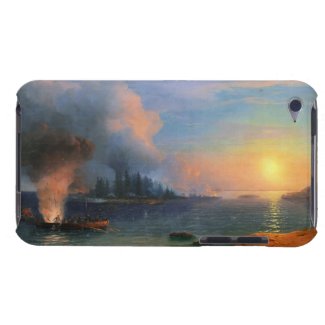 The Battle of Bomarsund Ivan Aivazovsky seascape iPod Touch Case