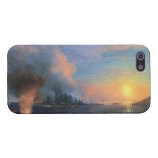 The Battle of Bomarsund Ivan Aivazovsky seascape iPhone 5 Cover