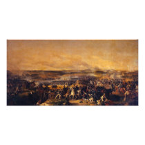 The Battle Of Borodino By Hess Peter Von Photo Card