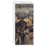 The Battle Of Borodino Detail By Hess Peter Von Full Color Rack Card