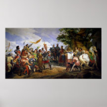 The Battle of Bouvines, 27th July 1214, 1827 Poster