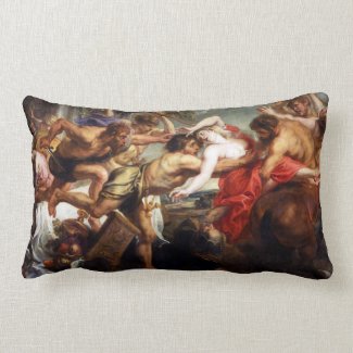 The Battle of Centaurs and Lapiths Pillows