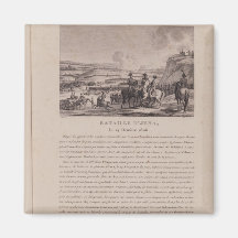 The Battle of Jena, 14th October 1806 Fridge Magnets