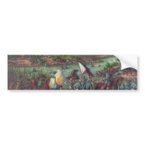The Battle of Manila Paceo Philippine American War Bumper Sticker