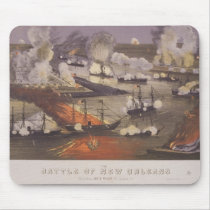 The Battle of New Orleans by Thomas S. Sinclair Mouse Pad