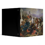 The Battle of Poitiers, won by Charles Martel binders