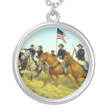 The Battle of Prairie Dog Creek by Ralph Heinz Necklace