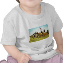 The Battle of Prairie Dog Creek by Ralph Heinz T Shirt