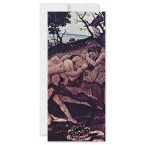 The Battle Of The Centaurs And Lapiths Detail Rack Card Design