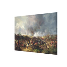 The Battle of the Nations of Leipzig, 1813 Gallery Wrap Canvas