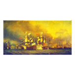 The Battle of the Saintes by Thomas Mitchell 1782 Photo Greeting Card